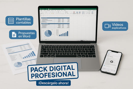 Pack de plantillas de contabilidad